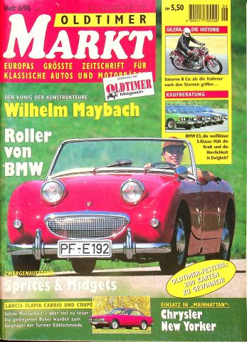 Deckblatt Oldtimer Markt (06/1996)